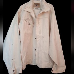 Dr.Collector vintage denim cream jacket XL